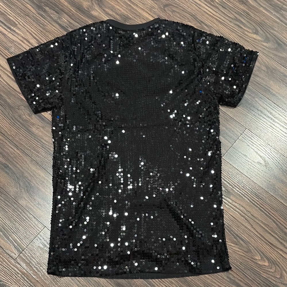 Sequin Tiger Graphic Ladies Dress in XS - Picture 2 of 2